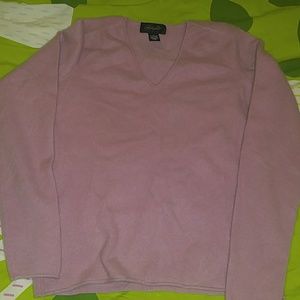 Christopher fischer cashmere sweater medium lilac